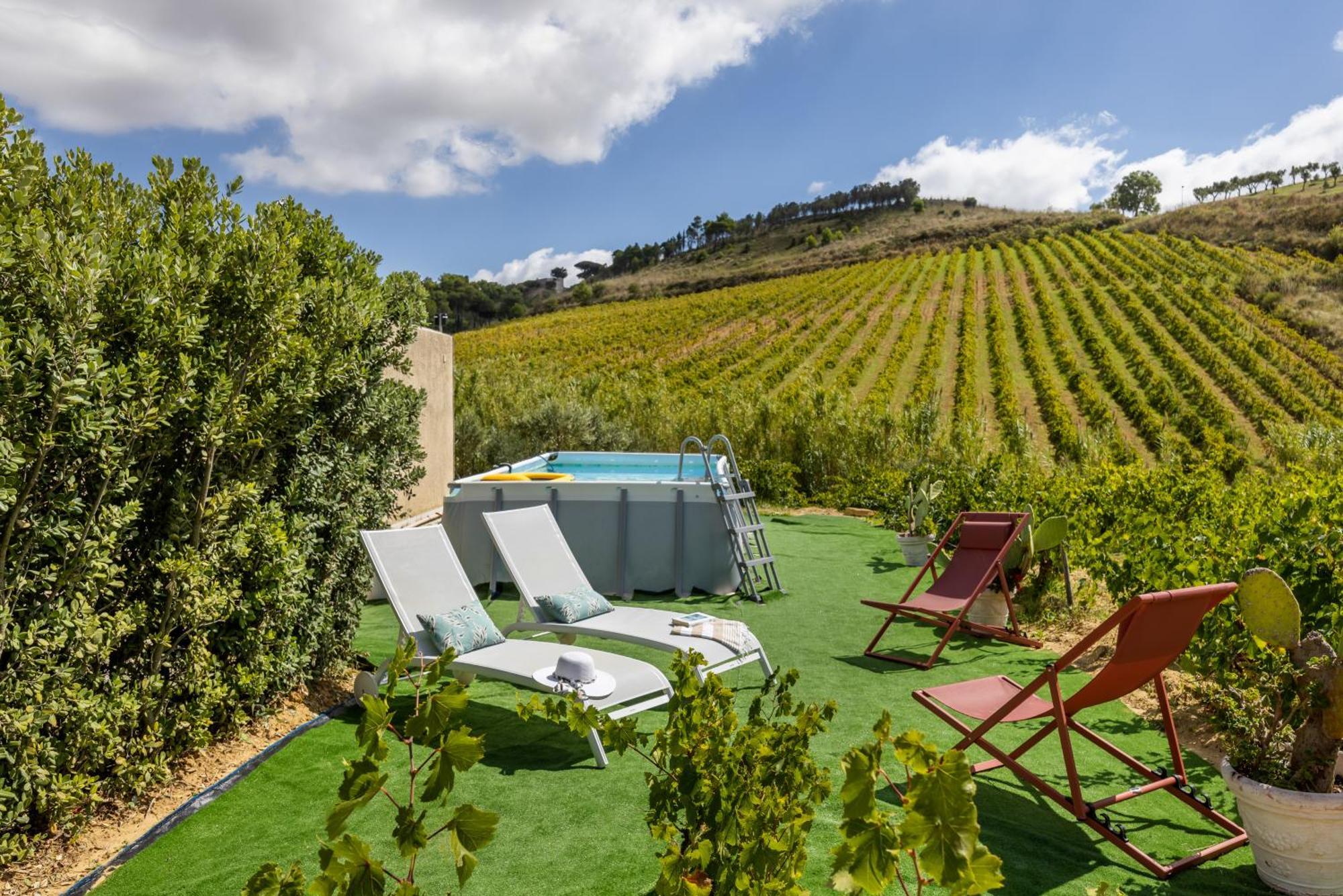 Villa Bonifato Vista Sulle Campagne E Sul Mare Siciliano Cozy House Italy Алкамо Экстерьер фото