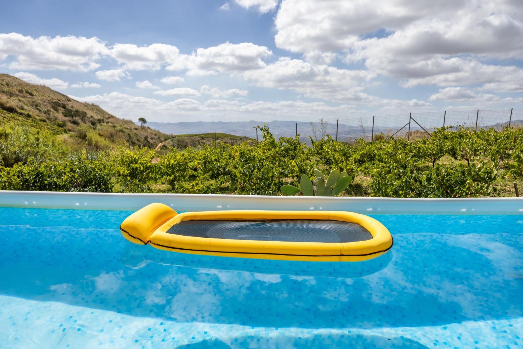 Villa Bonifato Vista Sulle Campagne E Sul Mare Siciliano Cozy House Italy Алкамо Экстерьер фото